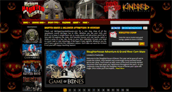 Desktop Screenshot of michiganhauntedhouses.com